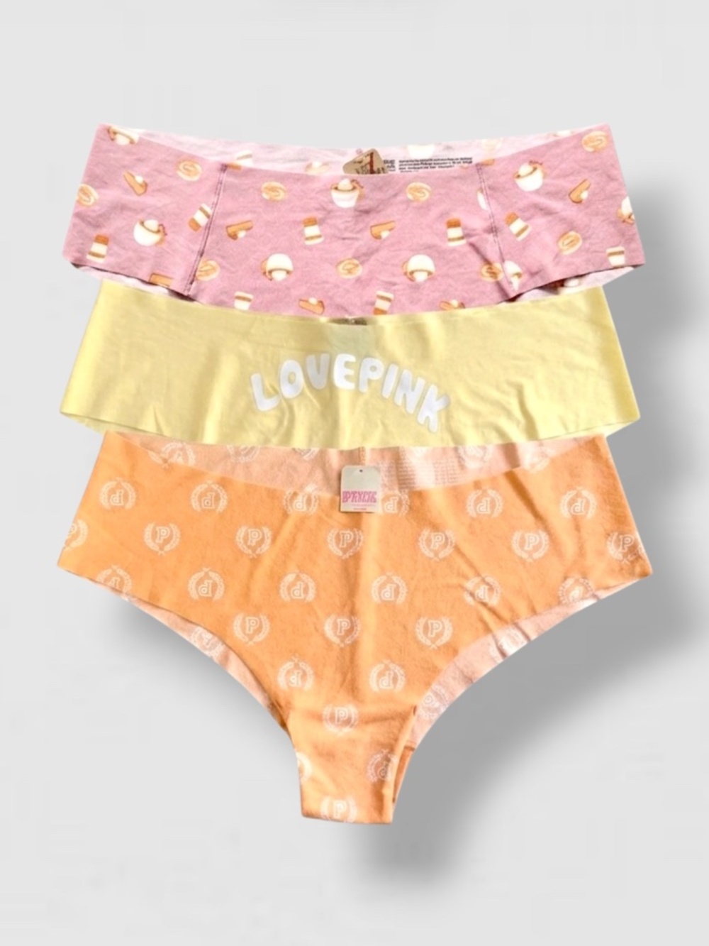 Victoria’s Secret 3pk Cheekster Panties Lot of 3 XXL New